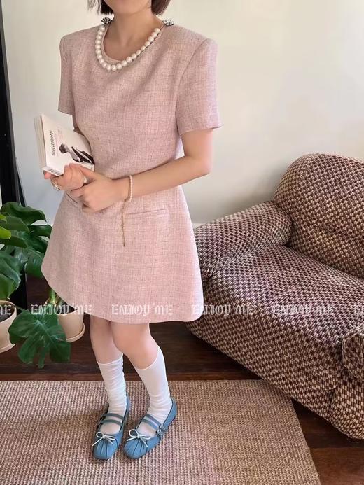 【门店同款】2023年夏季后背镂空珍珠链连衣裙 150943979 商品图0