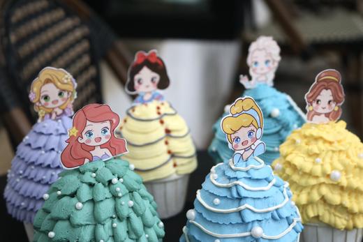 6.1儿童节限定迪士尼公主系列纸杯6粒装 商品图2