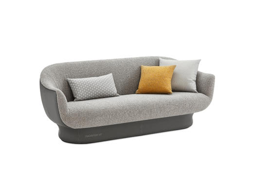 Vesken 三人沙发 | 皮布面料可选，详询客服 商品图1