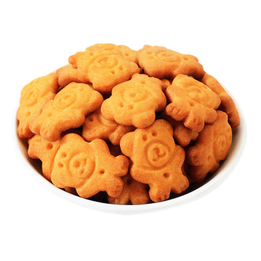 佬食仁椰香小熊饼干整箱早餐曲奇数字饼干零食动物熊字饼 商品图0