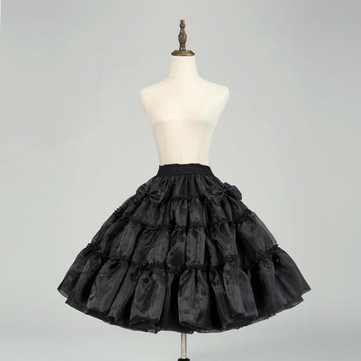 【现货】衬裙 玻璃纱暴力A三段/四段 古典玩偶 Lolita 商品图5