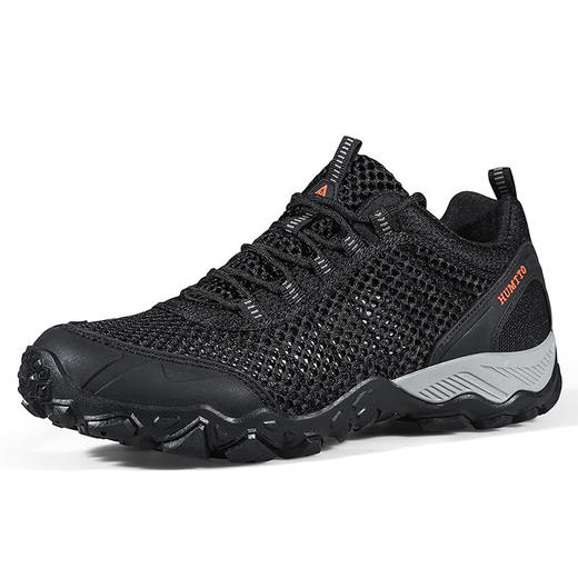 【23年新品】悍途夏季透气徒步登山鞋男女户外爬山网面舒适透气健步鞋 110571 商品图0