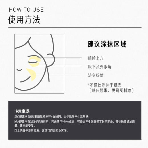 毕生之研日夜全脸淡纹眼霜【早C晚A眼霜20ml】 商品图4