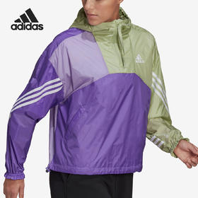 Adidas/阿迪达斯男女梭织连帽休闲运动夹克外套 H48581