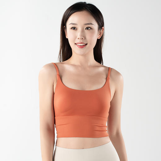 跃牌【化蝶双飞】系列交叉美背裸感运动健身瑜伽背心TM0107（可拆胸垫） 商品图4