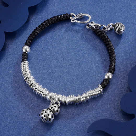 子佩集S925银【纳福】手链【TSB0002-1】葫芦2305 商品图4
