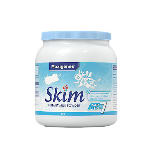 澳大利亚MaxigenesFullCream美可卓蓝胖子全脂/脱脂奶粉1kg 商品图2