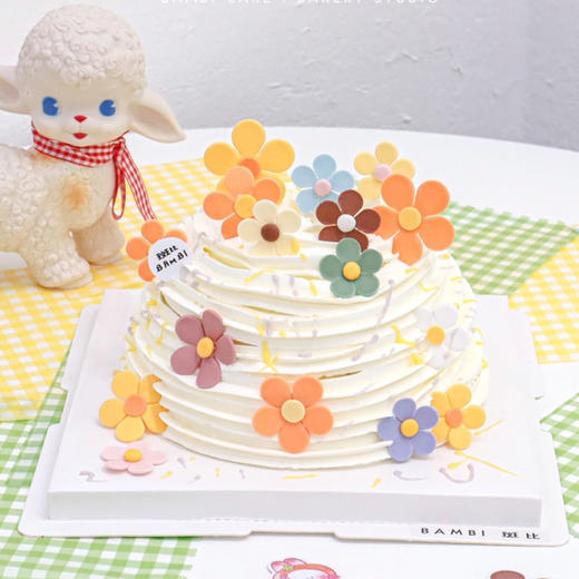 花花丨奶油蛋糕 商品图0