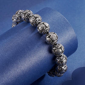 子佩集S990银【福字】手串【KDFSC001】