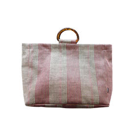 HUJI祤集手提包RAVINE横版编织袋