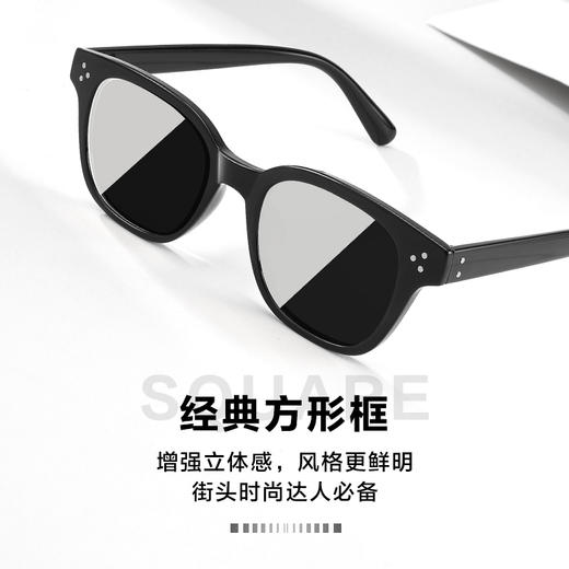 普莱斯太阳镜7106  修颜不挑脸 偏光超黑 四色可选 商品图1