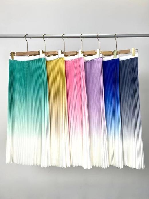 女压褶渐变裙 商品图2