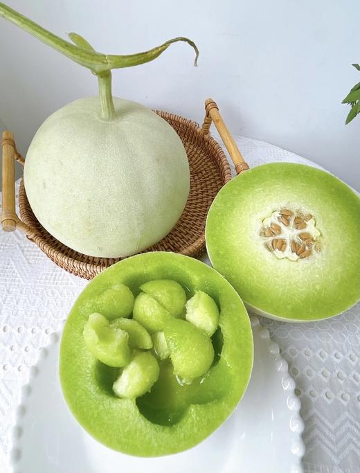 冰淇淋玉菇甜瓜，从皮甜到心，软糯香甜，多汁可口 商品图2