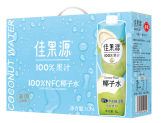 佳果源泰国原装进口椰子水孕妇NFC饮料整箱大瓶装1L*4瓶