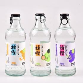 褚橙橙花味葡萄味蜜瓜味苏打气泡水0糖0脂0卡290ml*8瓶装