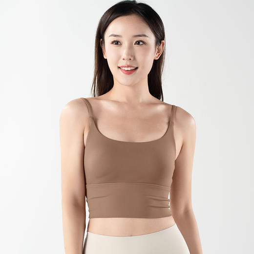 跃牌【化蝶双飞】系列交叉美背裸感运动健身瑜伽背心TM0107（可拆胸垫） 商品图12
