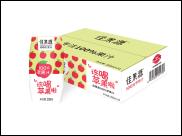 佳果源佳农100%苹果汁饮品浓缩果汁还原0脂饮料整箱330ml*12瓶 商品图0