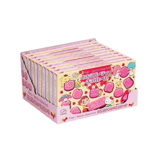 不二家 草莓派对可可脂巧克力40g 商品图4