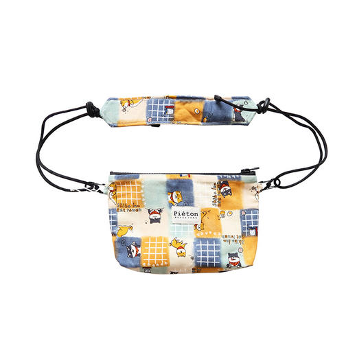 HUJI祤集pieton斜挎包插画柴柴柴犬 商品图1