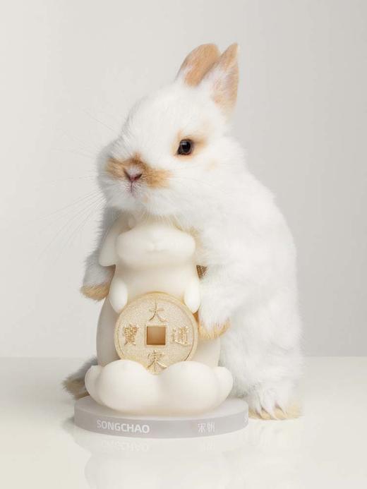宋朝兔燃抱富香薰蜡烛礼盒 卯兔抱金 燃爆新年新运 商品图3