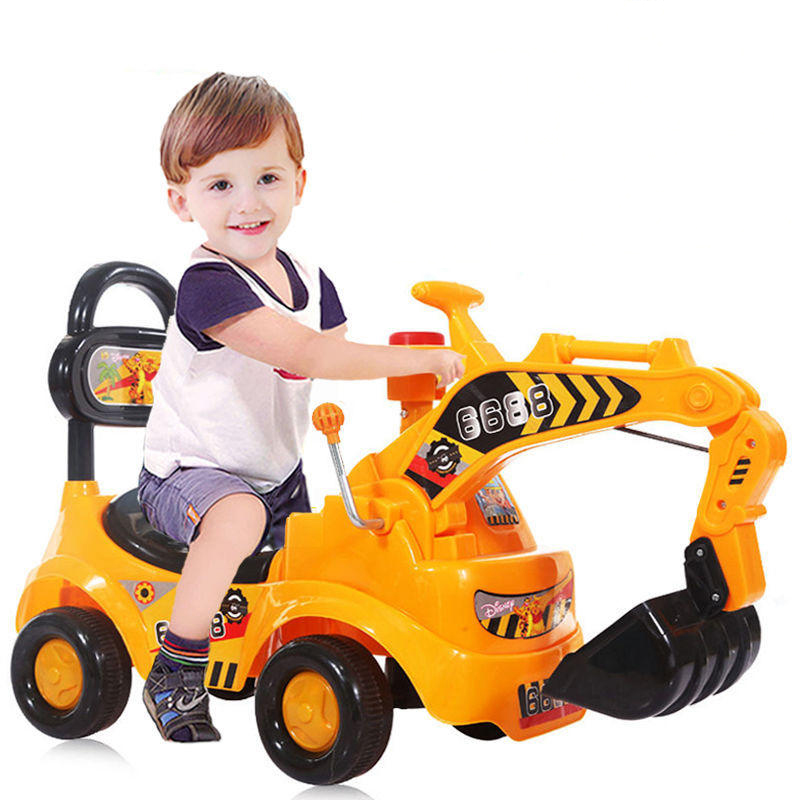 Z712 音乐挖掘机 黄色