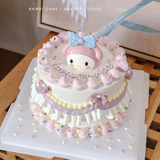 立体美乐蒂丨裱花蛋糕 商品图2