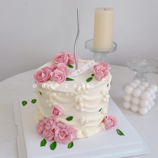 韩式裱花微加高蛋糕-低糖处理无添加 商品图0