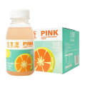 佳果源100%小粉柠复合柠檬汁果汁0脂饮料整箱佳农小瓶装250g*9瓶