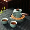 功夫茶具家用会客陶瓷茶杯盖碗整套装现代简约茶组侧把泡茶壶礼盒 商品缩略图1