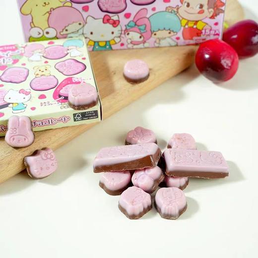 不二家 草莓派对可可脂巧克力40g 商品图1