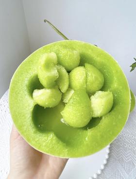 冰淇淋玉菇甜瓜，从皮甜到心，软糯香甜，多汁可口