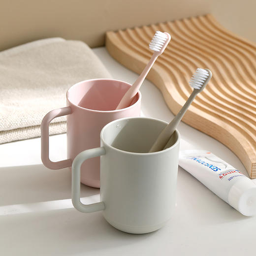 FaSoLa 简约洗漱口杯家用刷牙杯子牙桶套装创意可爱牙缸杯牙刷杯 商品图9