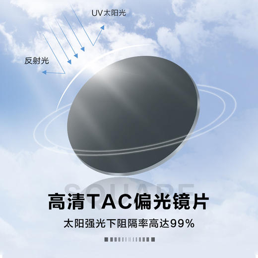 普莱斯太阳镜7106  修颜不挑脸 偏光超黑 四色可选 商品图2