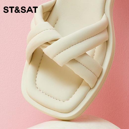 星期六编织交叉带露趾凉鞋SS32115976 商品图2