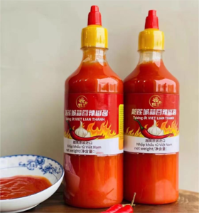 越莲城蒜蓉辣椒酱530g