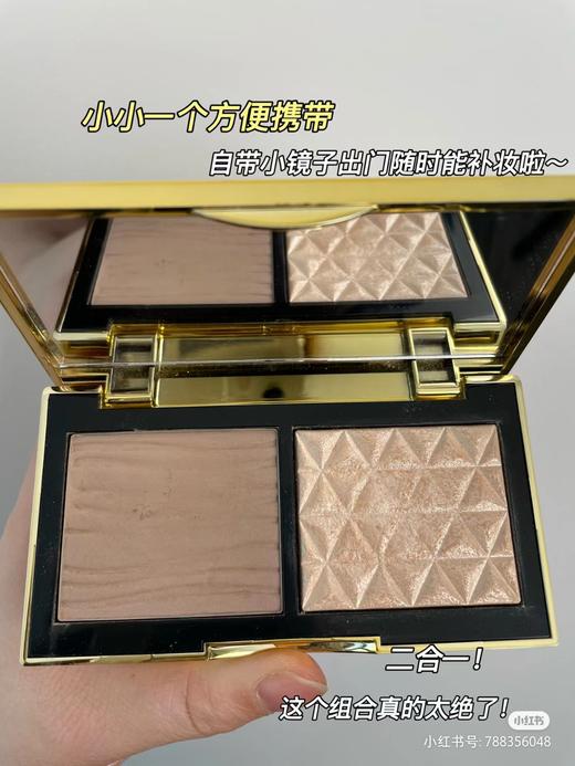 限定款！MAC/魅可小金盒双色修容高光热门生姜高光+Omega鼻影【CDF】 商品图8