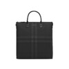 BURBERRY 巴宝莉 男士炭格纹大号手提包 格子 8068141 A1208 商品缩略图0