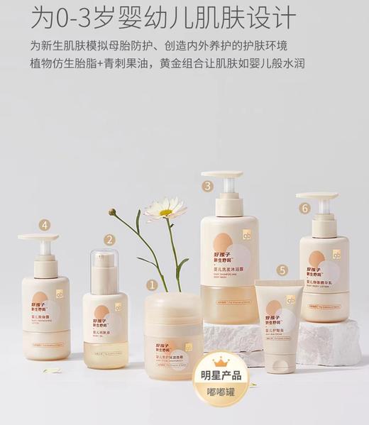 【好孩子】B7F | 好孩子gb新生新生舒润爽身露 商品图9