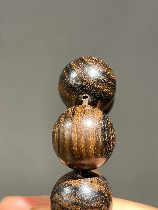 东帝汶虎皮沉香大珠手链，顺丰包邮 商品图10