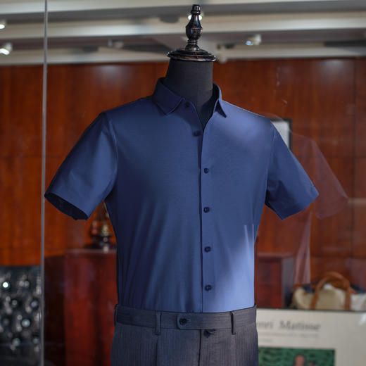 NEP 男士针织面料短袖/长袖衬衫  五色可选 商品图2