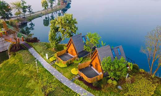 【大邑-491号民宿】单房预定，12房临湖泳池民宿，三面环湖可垂钓/钓鱼，湿地公园，看夕阳日落的美xhyd 商品图1