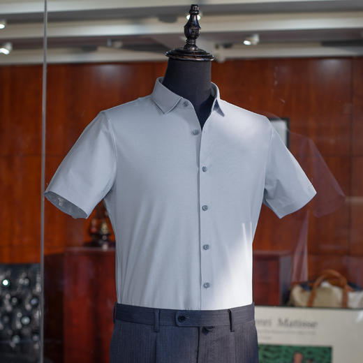 NEP 男士针织面料短袖/长袖衬衫  五色可选 商品图1