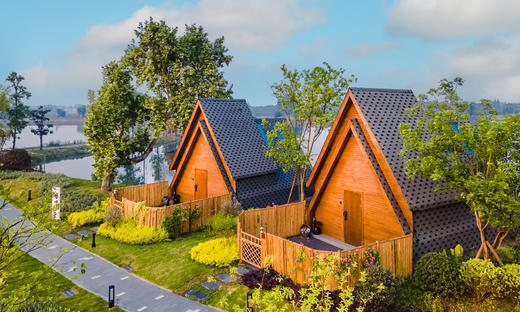 【大邑-491号民宿】单房预定，12房临湖泳池民宿，三面环湖可垂钓/钓鱼，湿地公园，看夕阳日落的美xhyd 商品图4