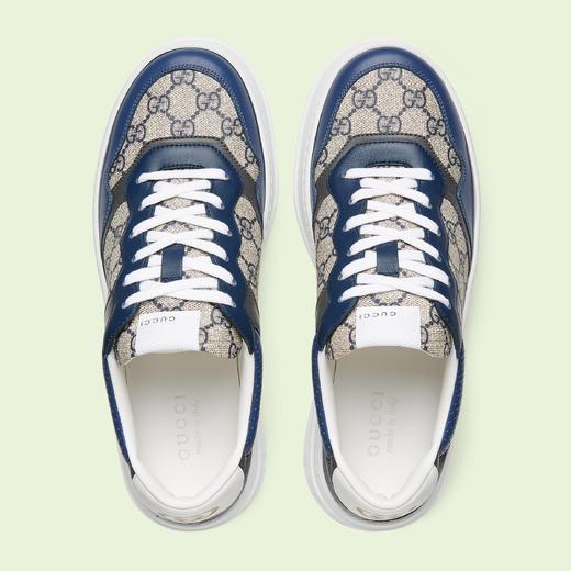 【预定款】Gucci 古驰 男士GG印花压纹真皮运动休闲鞋 4色可选 669582 商品图6