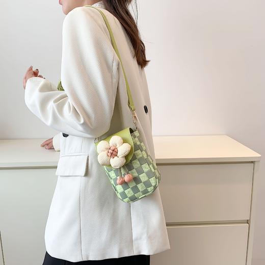 【夏日必备，时尚百搭】小众帆布包夏天散步小包包女包迷你斜挎手机包 商品图2