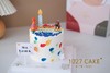 1027CAKE |  简约 彩虹 小熊 彩色涂鸦 商品缩略图0