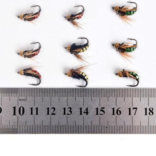 路亚假饵*真苍蝇鱼钩飞蝇钩翘嘴白条黑鱼草鱼鲈鱼昆虫钩仿生钩 商品图4