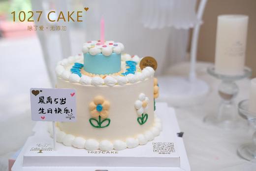 1027CAKE |  复古ins风 可爱款 手绘花花 商品图0