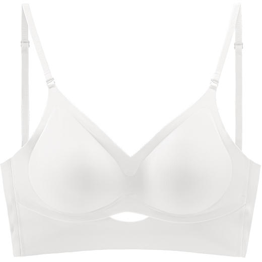 小胸也可以性感，美背从此开始，U型吊带无痕内衣女，聚拢小胸挂脖，性感收副乳，轻盈无压感，舒适呵护，防下垂单件文胸罩A，精致花边穿出小女人味道！ 商品图4