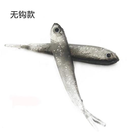 【塘主都哭了】路亚假饵仿生鱼饵通杀包铅带钩小灰鱼淡海水通用仿真软饵桂鱼鲈鱼 商品图5
